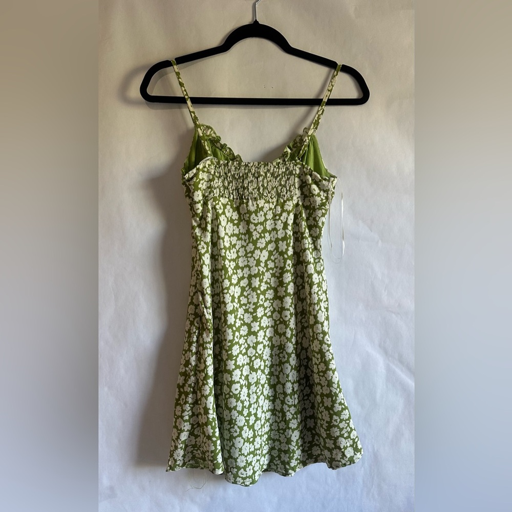 Princess Polly Green Floral Mini Dress - Picture 4 of 7